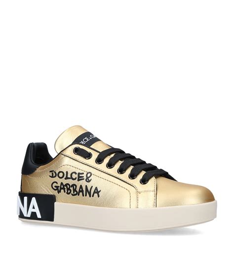 dolce gabbana portofino gold|portofino sneakers.